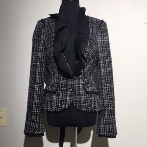 🖤WHBM Black and White Tweed Blazer🖤